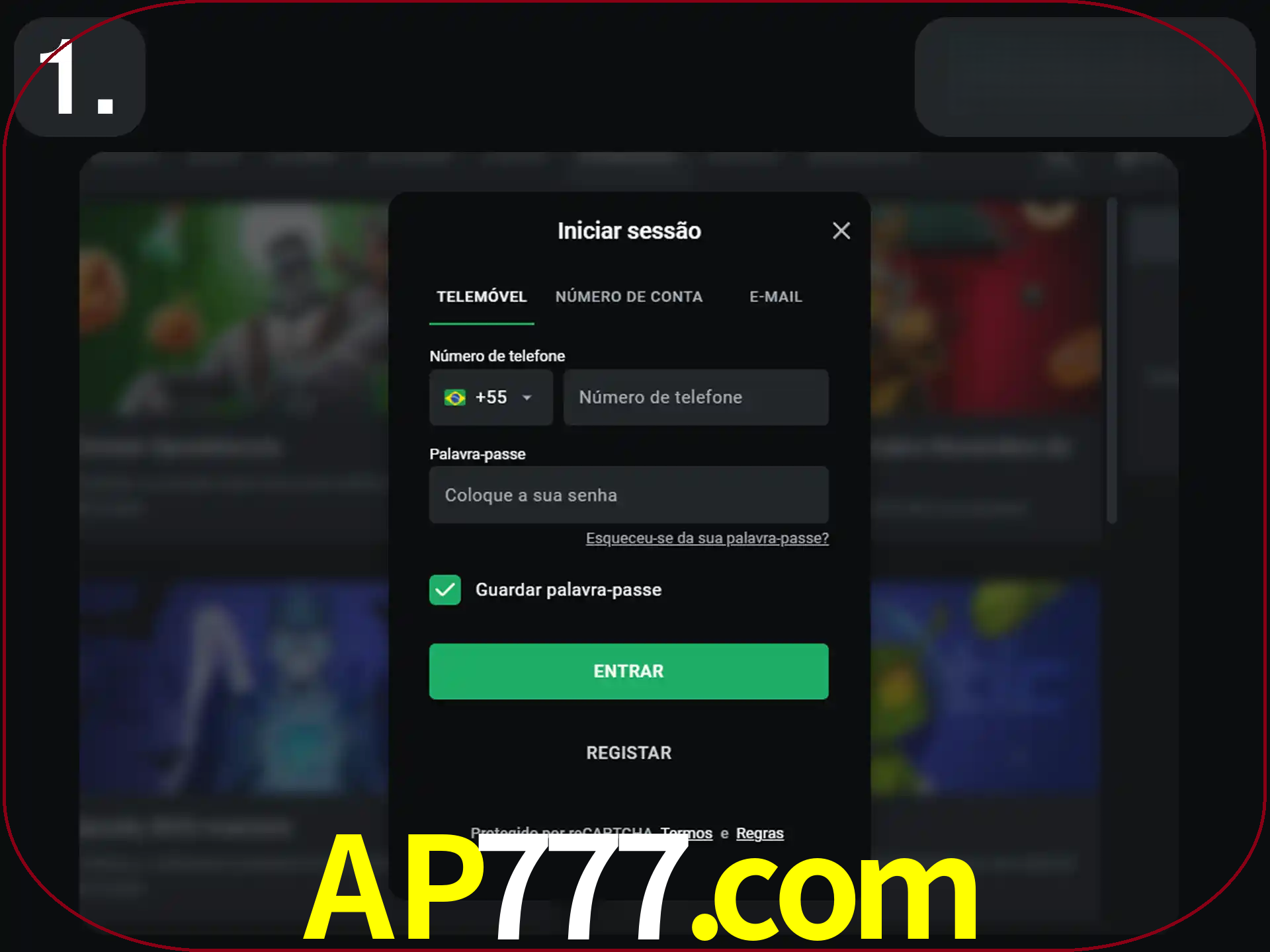 Acesse o site.